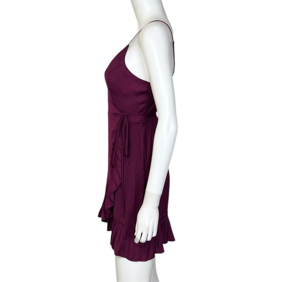 Intimately FP All My Love Shine Wrap Slip in Garnet - sz XS - Picture 6 of 9